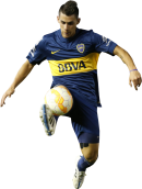 Cristian Pavon football render