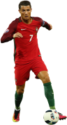 Cristiano Ronaldo football render