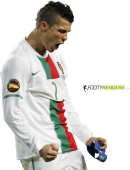 Cristiano Ronaldo football render