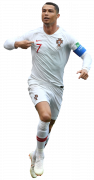 Cristiano Ronaldo football render