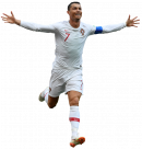 Cristiano Ronaldo football render