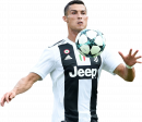 Cristiano Ronaldo football render