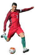 Cristiano Ronaldo football render