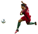 Cristiano Ronaldo football render