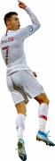 Cristiano Ronaldo football render