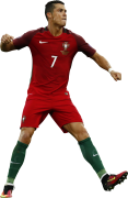 Cristiano Ronaldo football render