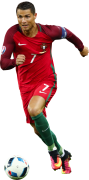 Cristiano Ronaldo football render