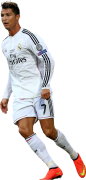 Cristiano Ronaldo football render