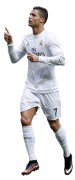 Cristiano Ronaldo football render