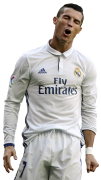 Cristiano Ronaldo football render