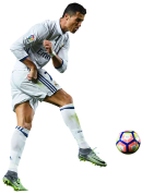 Cristiano Ronaldo football render