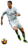 Cristiano Ronaldo football render