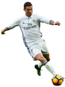 Cristiano Ronaldo football render