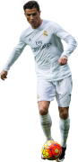 Cristiano Ronaldo football render