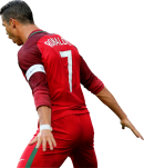 Cristiano Ronaldo football render