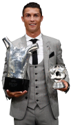 Cristiano Ronaldo football render