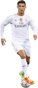 Cristiano Ronaldo football render