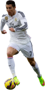 Cristiano Ronaldo football render