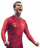 Cristiano Ronaldo football render