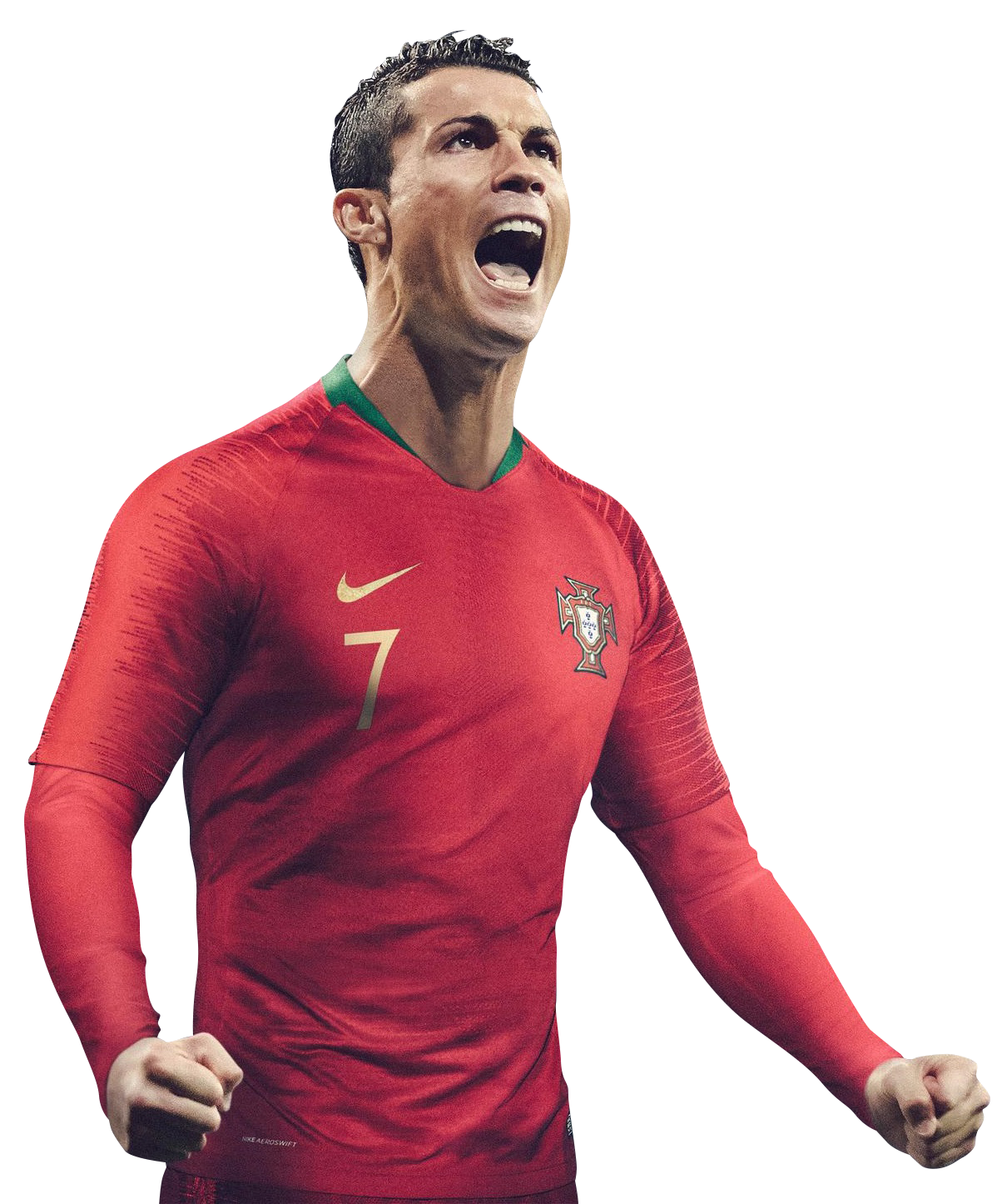 Cristiano Ronaldo In The New Jersey For Portugal's National Football ...