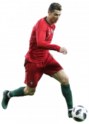 Cristiano Ronaldo football render