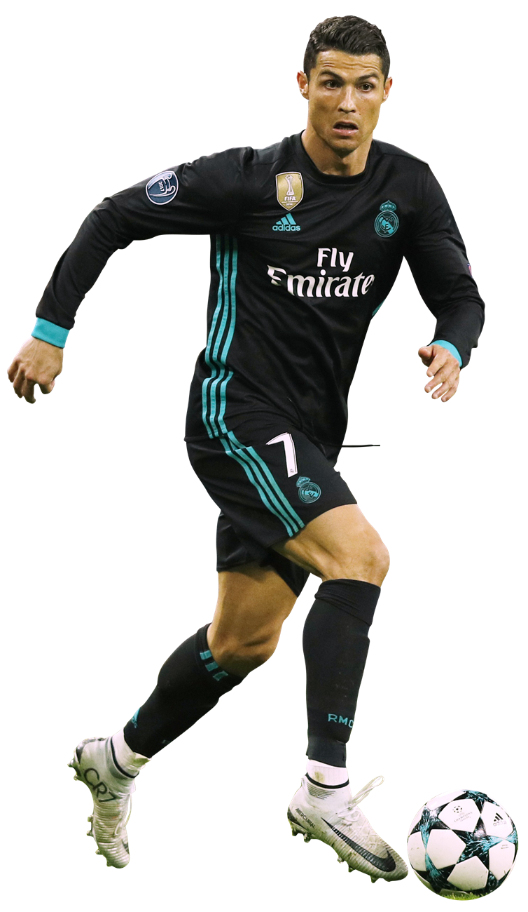 Cristiano Ronaldo Real Madrid football render FootyRenders