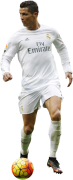 Cristiano Ronaldo football render