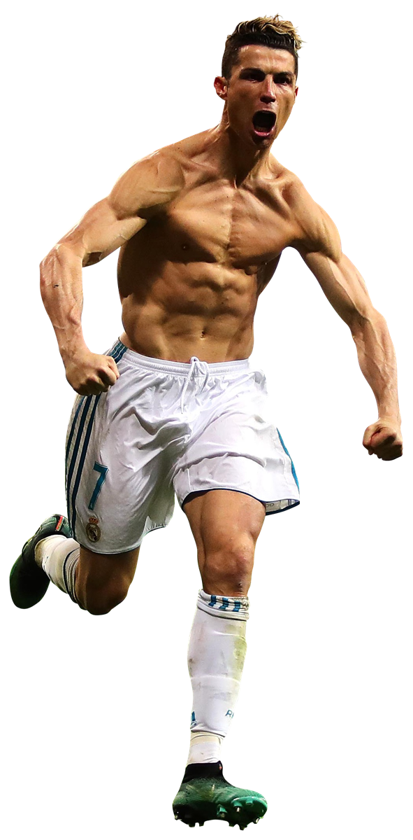 Cristiano Ronaldo Real Madrid football render - FootyRenders