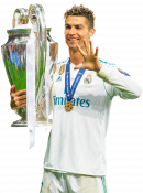 Cristiano Ronaldo football render