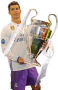 Cristiano Ronaldo football render