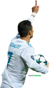 Cristiano Ronaldo football render