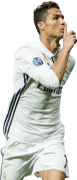 Cristiano Ronaldo football render