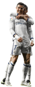 Cristiano Ronaldo & Casemiro football render