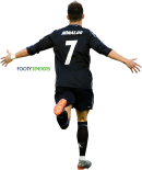 Cristiano Ronaldo football render