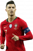 Cristiano Ronaldo football render