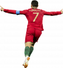 Cristiano Ronaldo football render