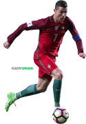 Cristiano Ronaldo football render