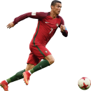 Cristiano Ronaldo football render