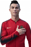 Cristiano Ronaldo football render