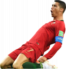 Cristiano Ronaldo football render