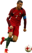 Cristiano Ronaldo football render