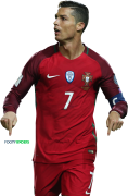 Cristiano Ronaldo football render