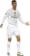 Cristiano Ronaldo football render