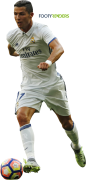 Cristiano Ronaldo football render