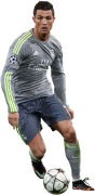 Cristiano Ronaldo football render