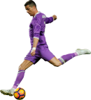 Cristiano Ronaldo football render