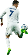 Cristiano Ronaldo football render