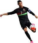 Cristiano Ronaldo football render