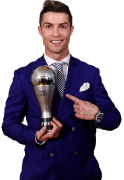 Cristiano Ronaldo The Best FIFA Men’s Player football render