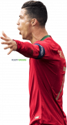 Cristiano Ronaldo football render